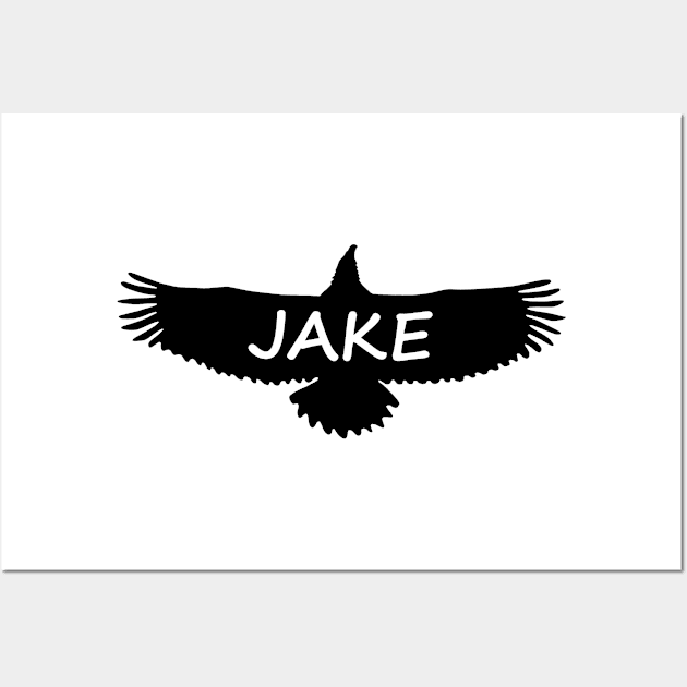 Jake Eagle Wall Art by gulden